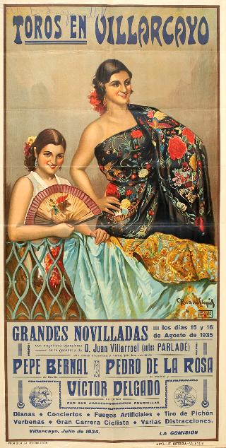1935:novilladas en Villarcayo