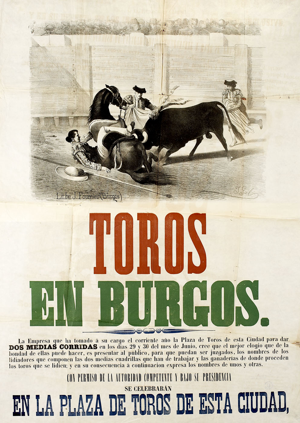 1878: fiestas de San Pedro en Burgos