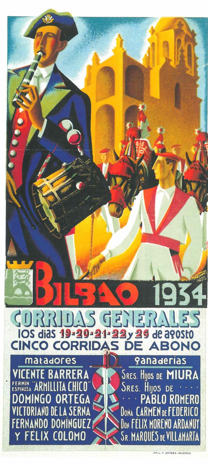 Bilbao: Corridas Generales 1934