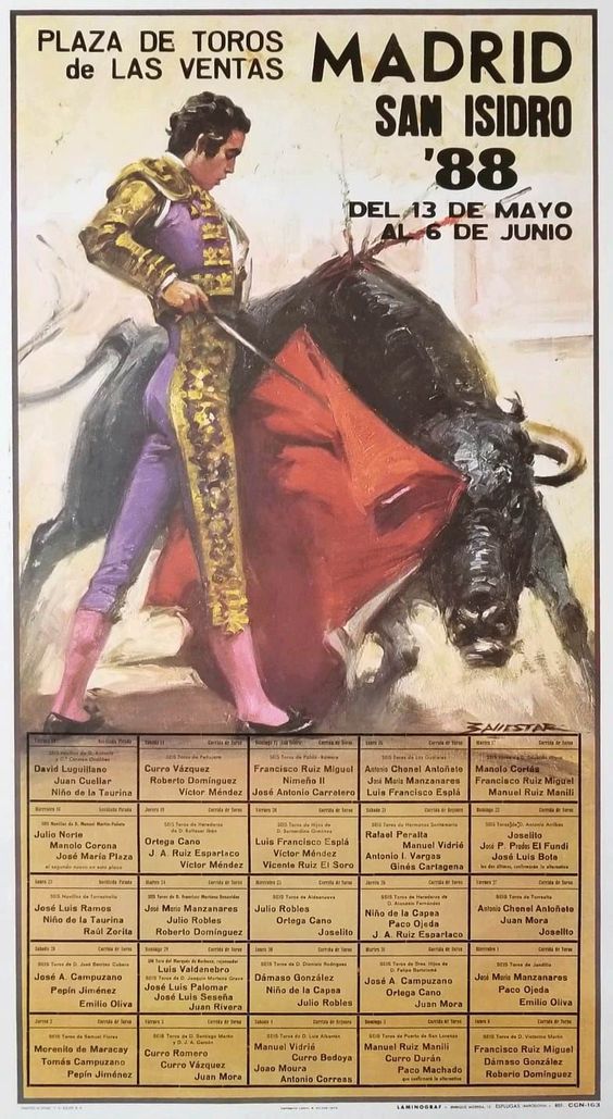 Cartel San Isidro 88