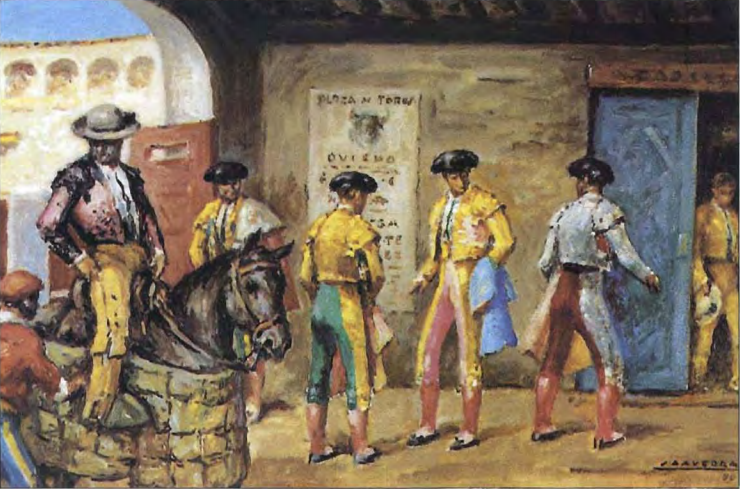 El paseíllo por los pinceles de Saavedra