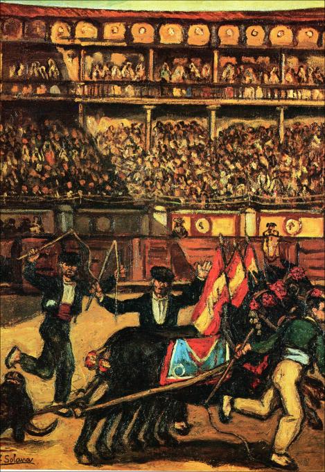JOSÉ GUTIERREZ SOLANA: las mulillas