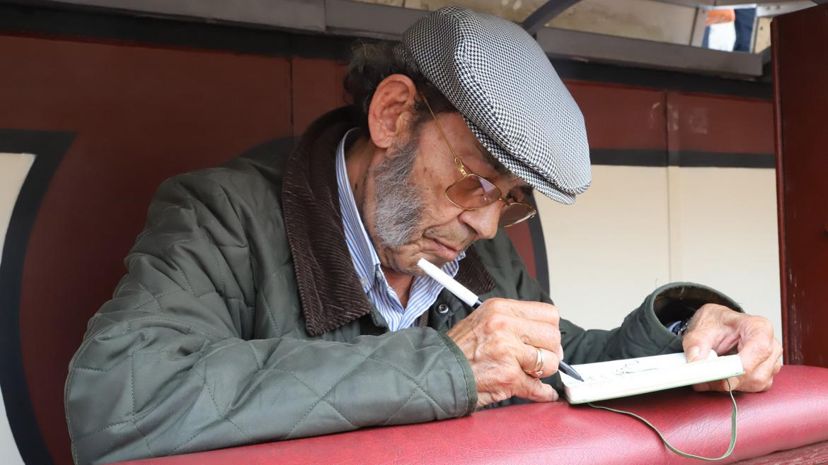 César Palacios:»Una plaza de toros es una paleta de colores»