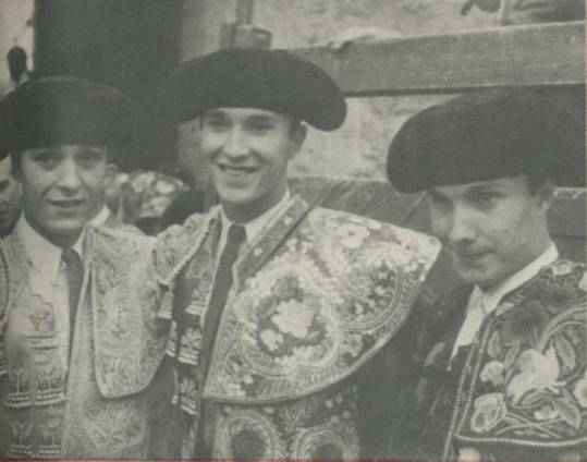 Pepe, Luis Miguel y Domingo Dominguín