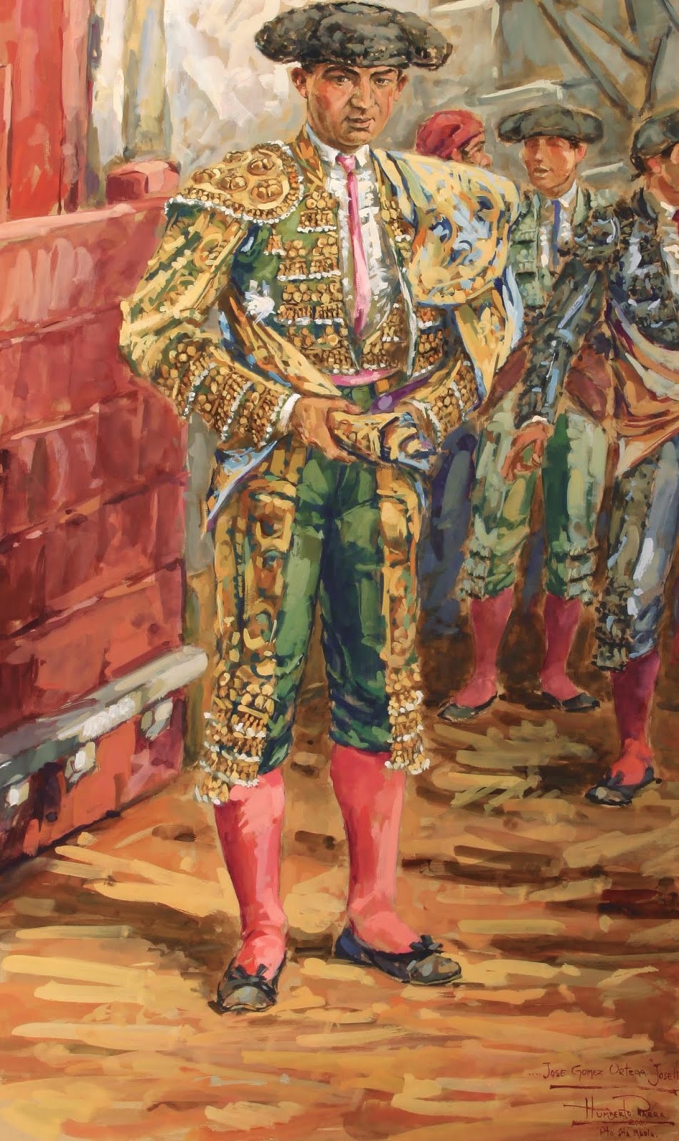 Gallito:Gouache de Humberto Parra