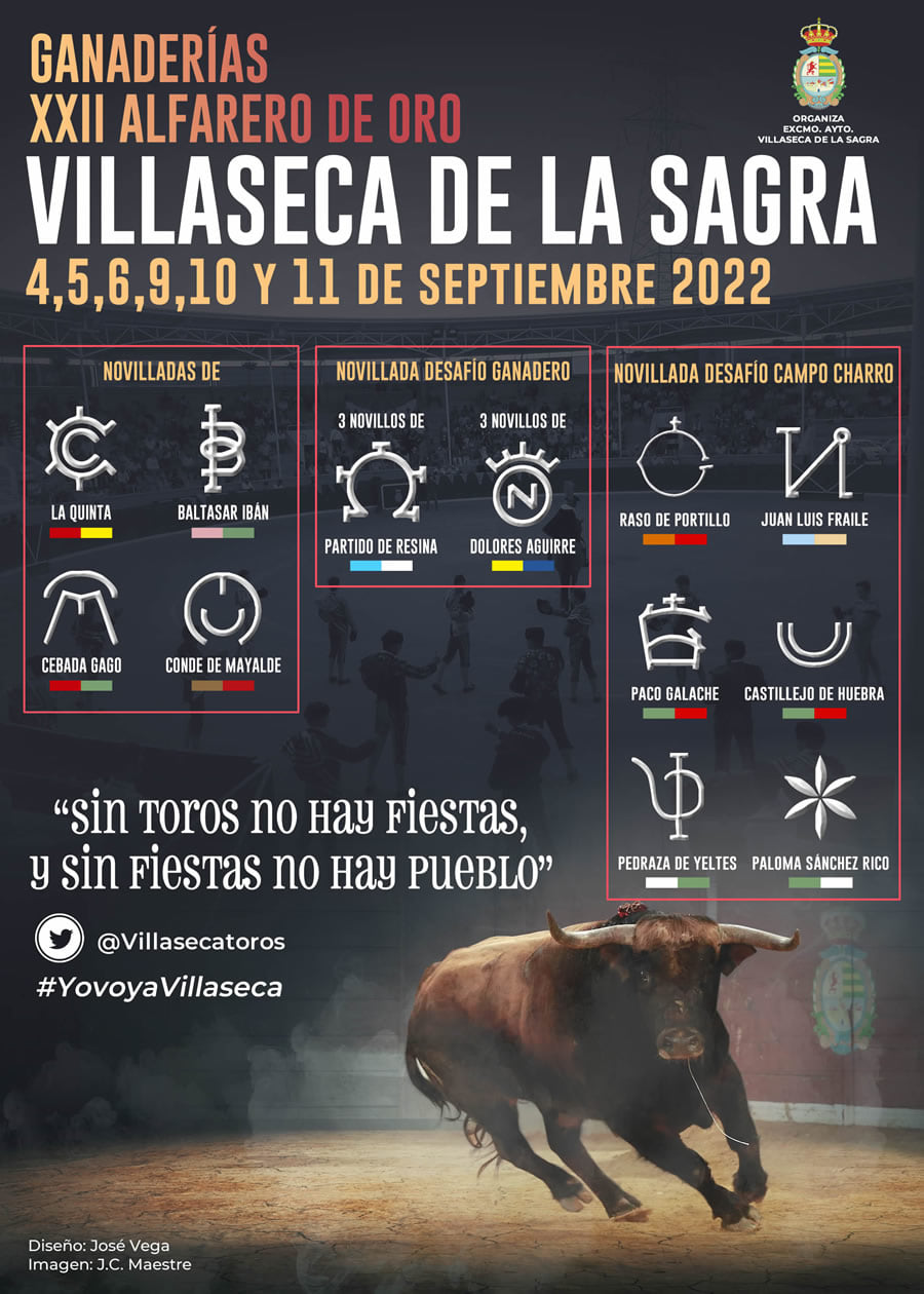 Villaseca de la Sagra ya tiene ganaderías para su Alfarero de Oro