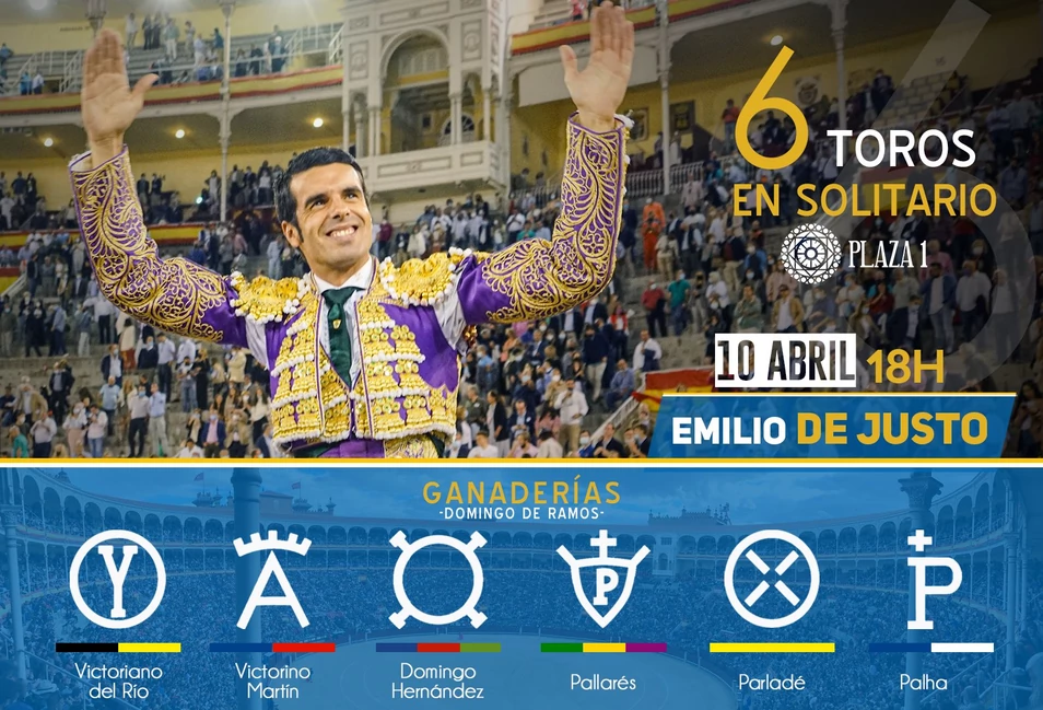 Por el momento, la encerrona de Emilio de Justo el próximo Domingo de Ramos en Madrid no se retransmitirá por el canal.