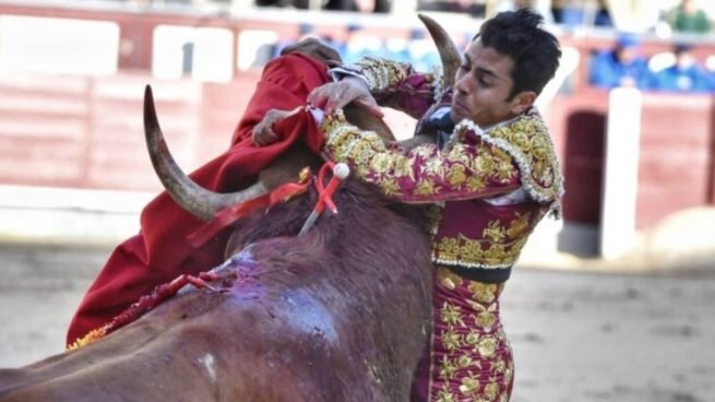 Milagro en Las Ventas: una espectacular cogida a José Rojo queda sólo en puntos y contusiones
