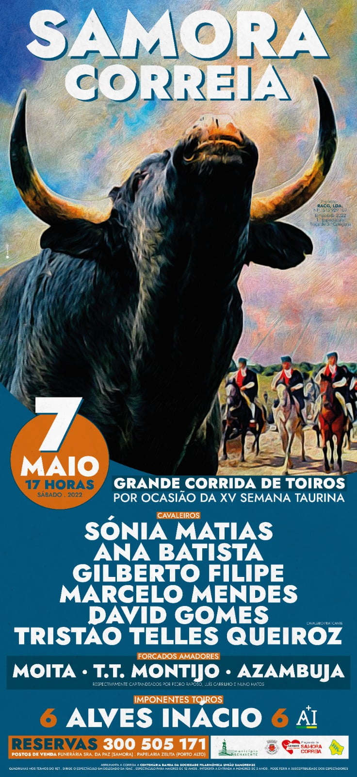 7 mayo Samora Correia: XV Semana Taurina