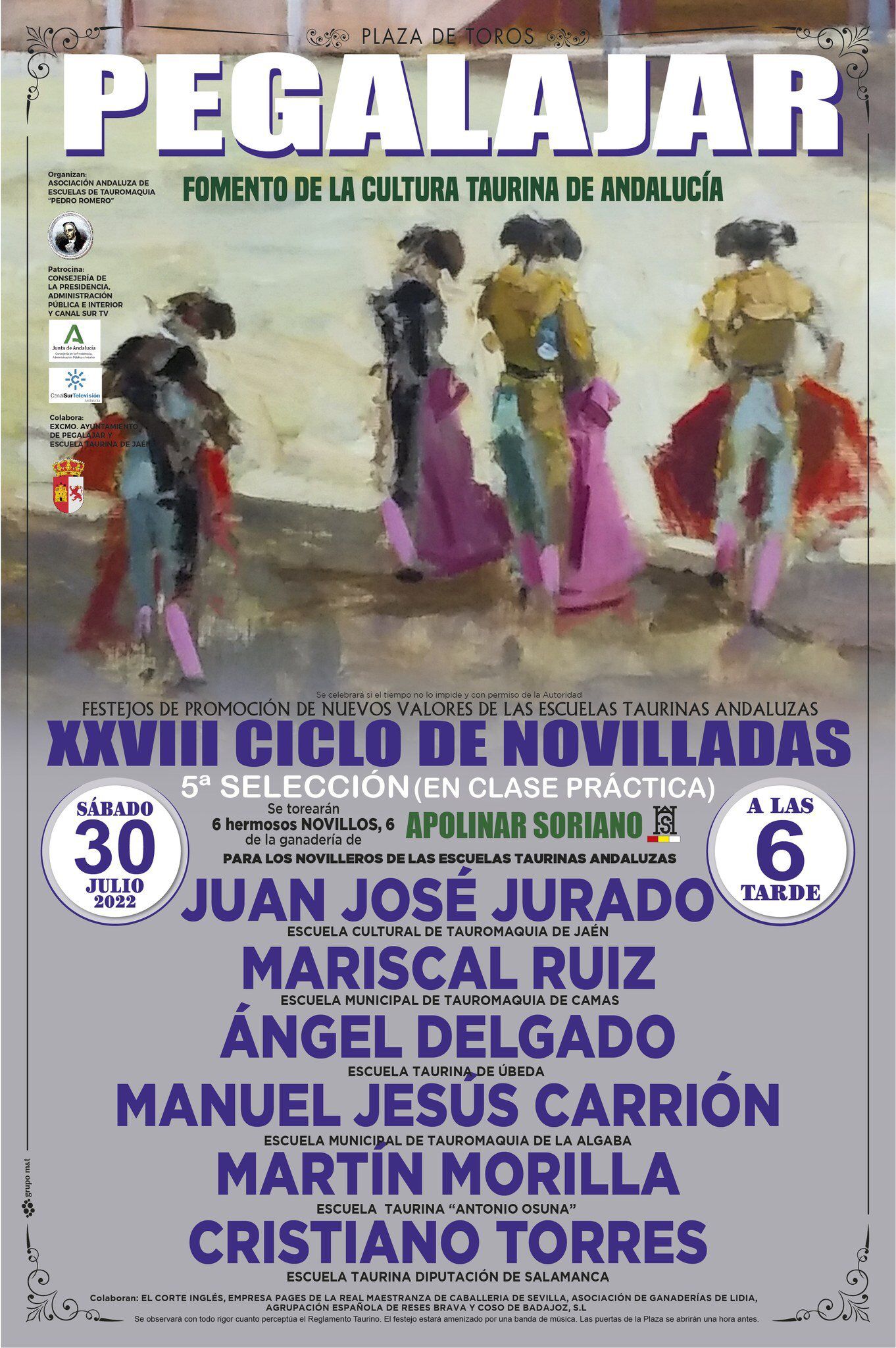 Pegalajar: XXVIII Ciclo de Novilladas