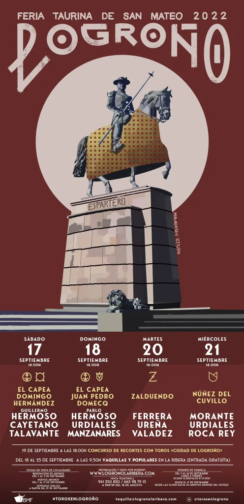 Logroño – Fiestas de San Mateo 2022: Corridas de Toros.