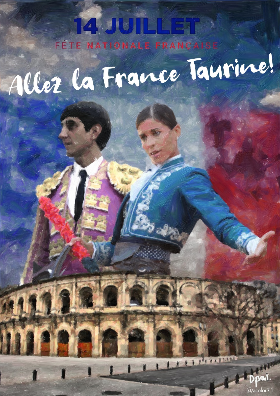 14 juillet:Allez la France…Taurine!