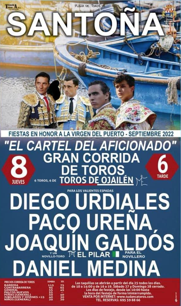 Santoña presenta su corrida de toros
