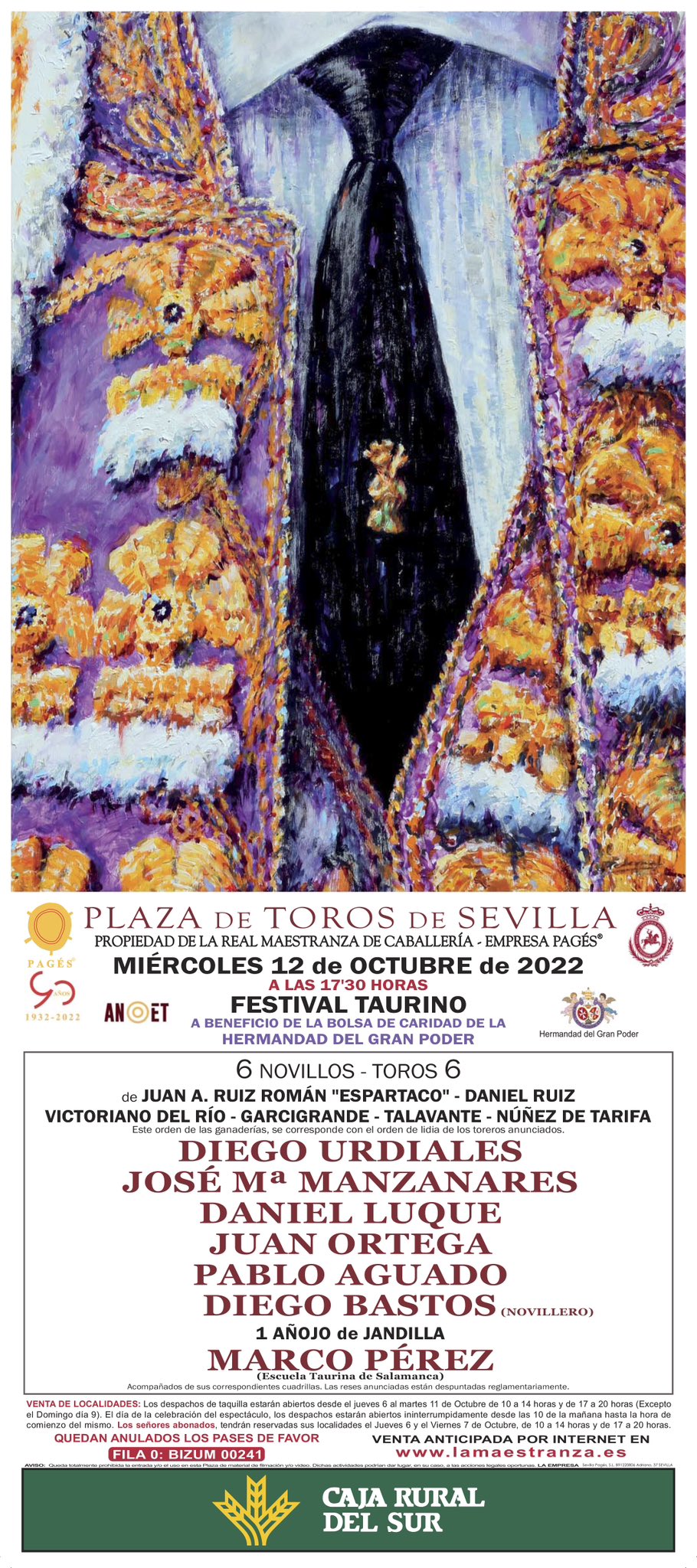 Presentado en Sevilla el festival a beneficio del Gran Poder