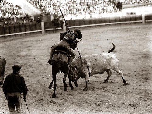 ¡Eso es picar un toro!