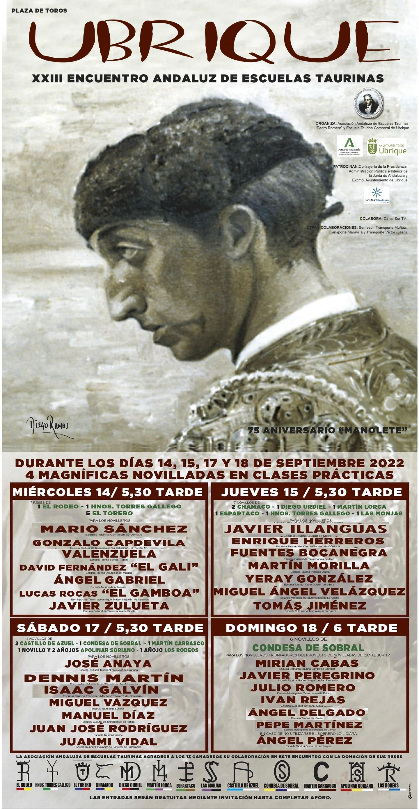 XXIII Encuentro Andaluz de Escuelas Taurinas