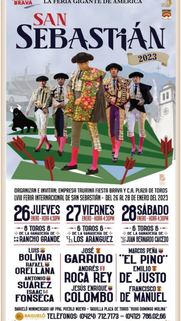 Carteles de la feria de San Cristóbal 2023
