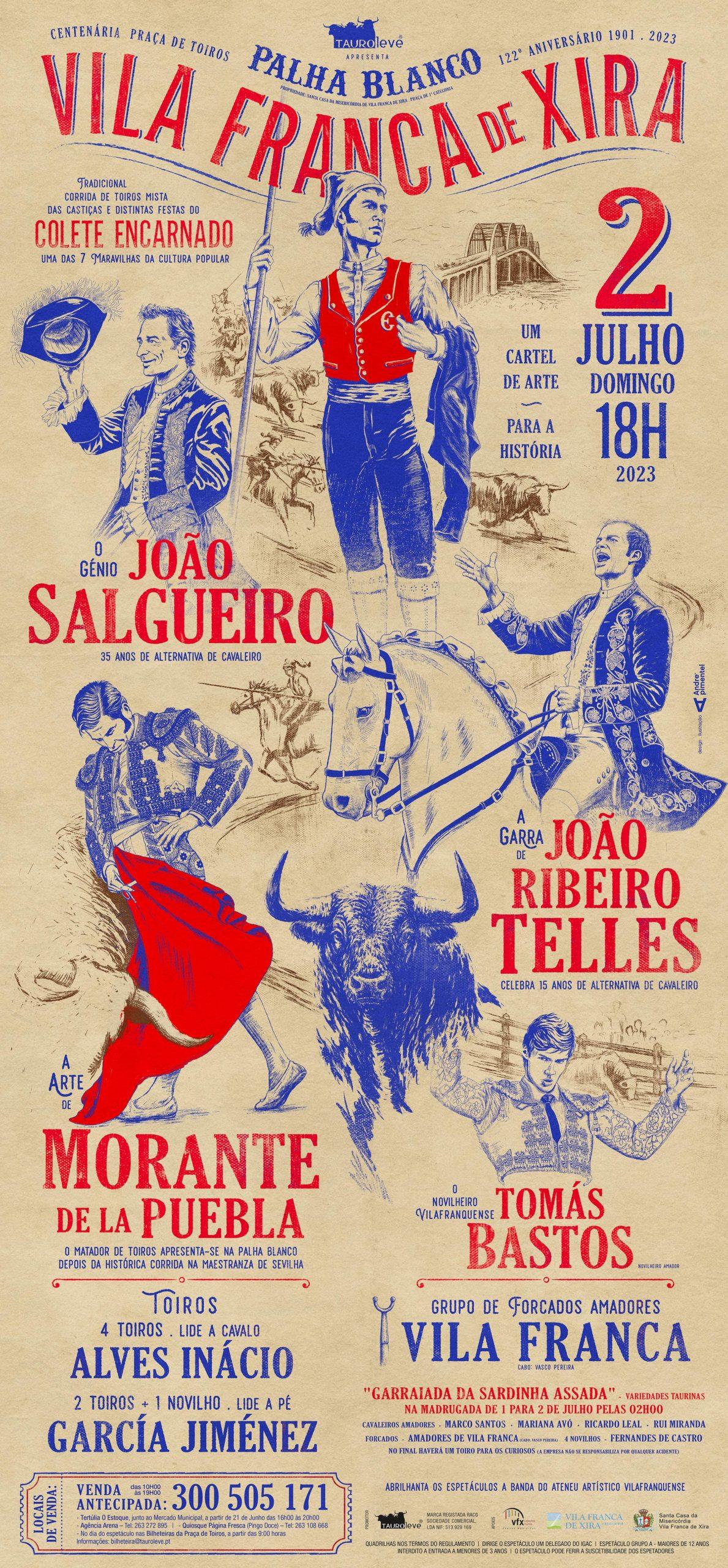 2 de Julio: Morante regresa a Vila Franca