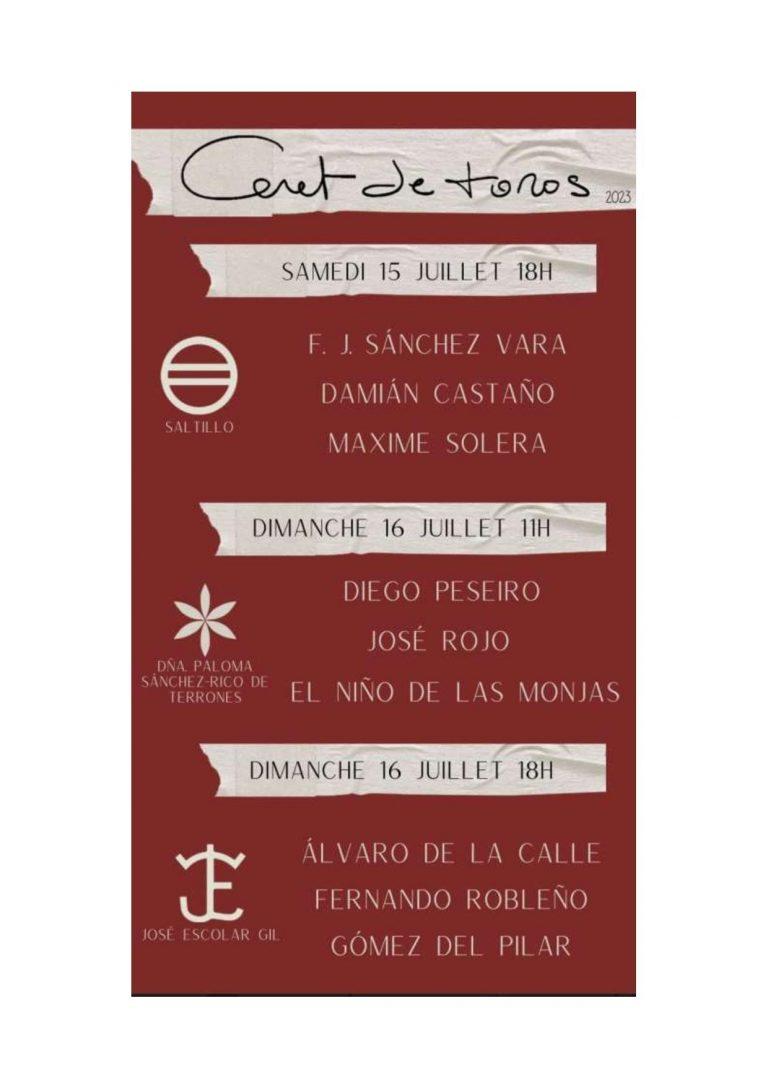 Ceret de Toros 2023