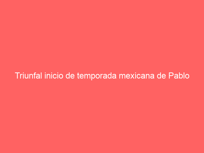 Triunfal inicio de temporada mexicana de Pablo Hermoso que sale a hombros con José Mauricio y Juan Pablo Sánchez en Uriangato