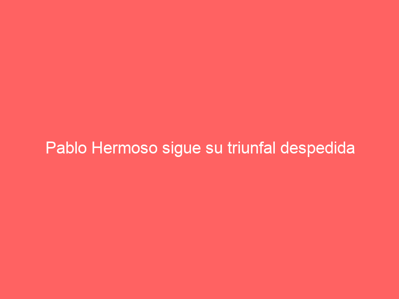 Pablo Hermoso sigue su triunfal despedida mexicana, a hombros en Aculco con Gilio; Colombo, gran tarde en Perú