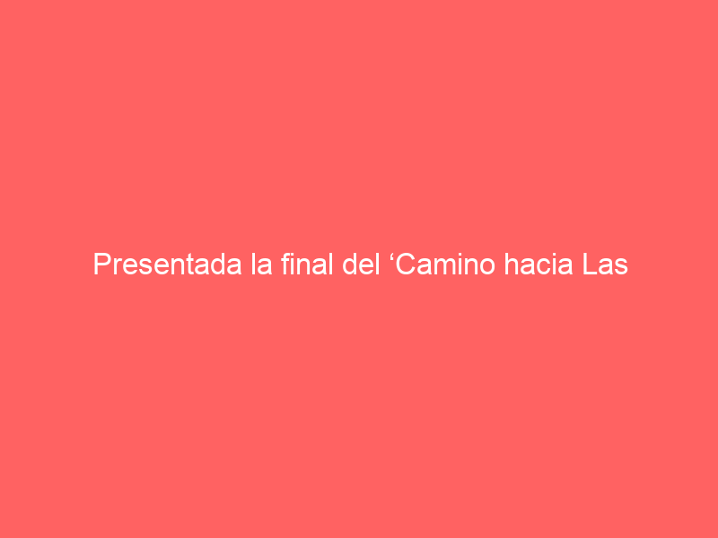 Presentada la final del ‘Camino hacia Las Ventas’ 2023