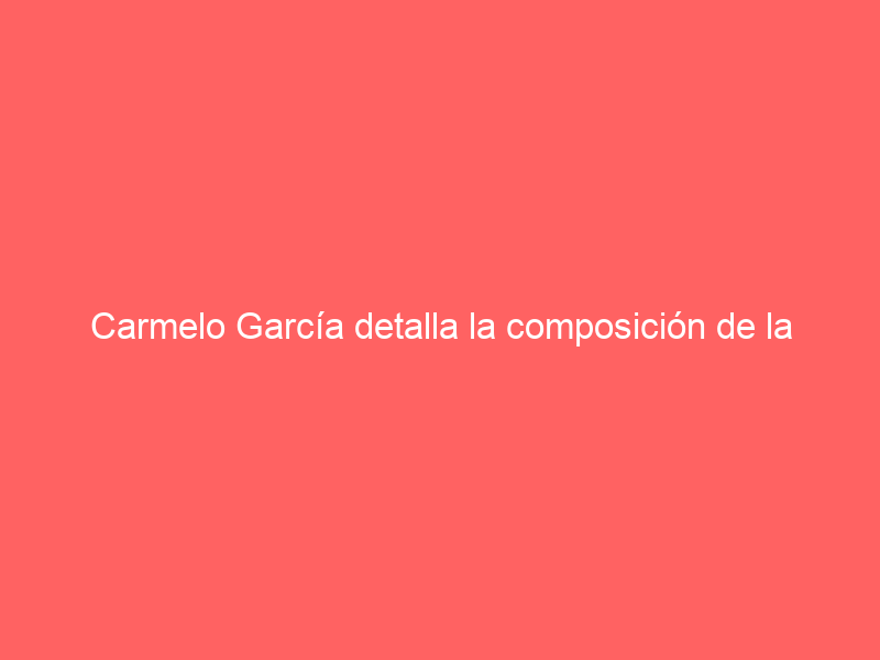 Carmelo García detalla la composición de la Feria Real de Algeciras