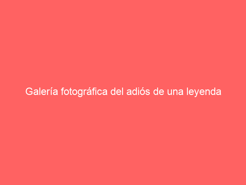 Galería fotográfica del adiós de una leyenda en Apizaco Pablo Hermoso
