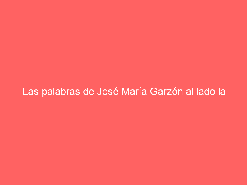 Las palabras de José María Garzón al lado la afición mexicana: un empresario valiente para defender la Fiesta Brava