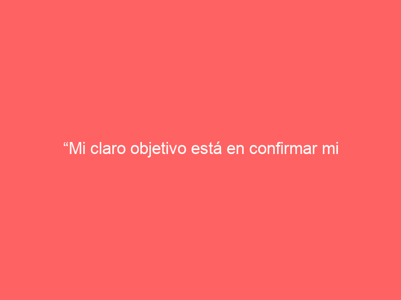 “Mi claro objetivo está en confirmar mi alternativa en la Plaza México”: El Mojito