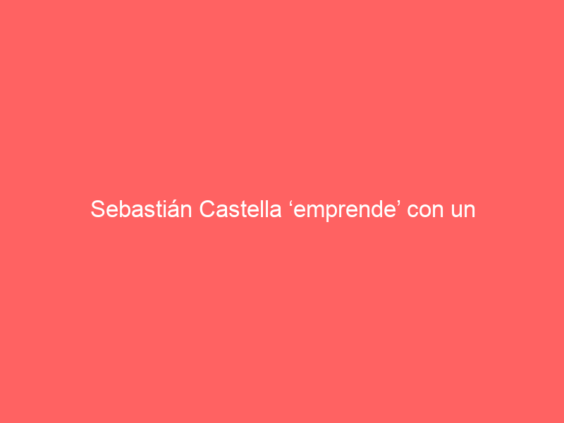 Sebastián Castella ‘emprende’ con un importante negocio fuera del toro: así es su nueva ‘aventura’