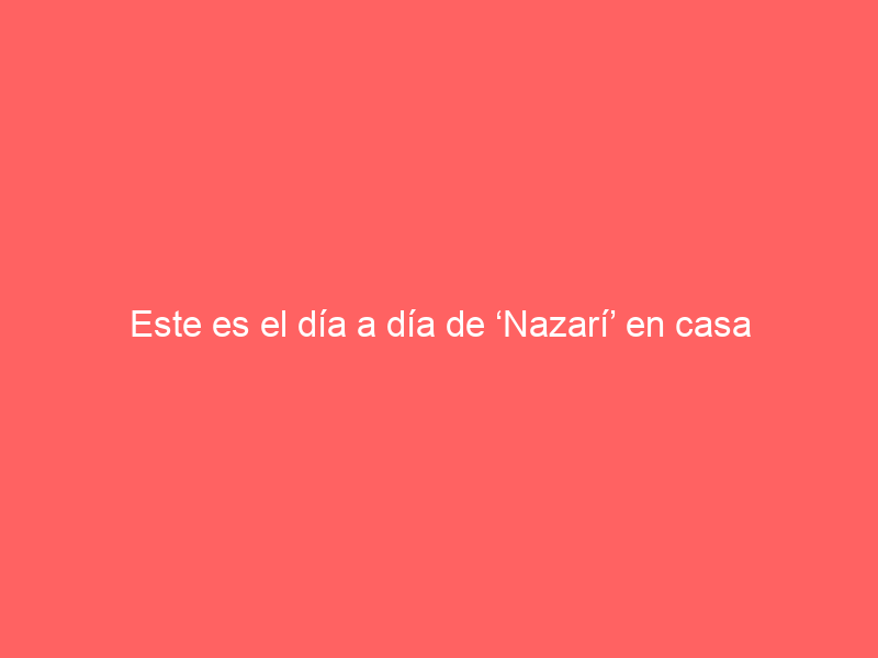 Este es el día a día de ‘Nazarí’ en casa de Diego Ventura: «Es el caballo que más cubriciones hace»