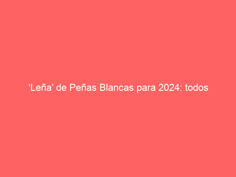 ‘Leña’ de Peñas Blancas para 2024: todos los toros que lidiará el renacer del encaste Maribel Ybarra