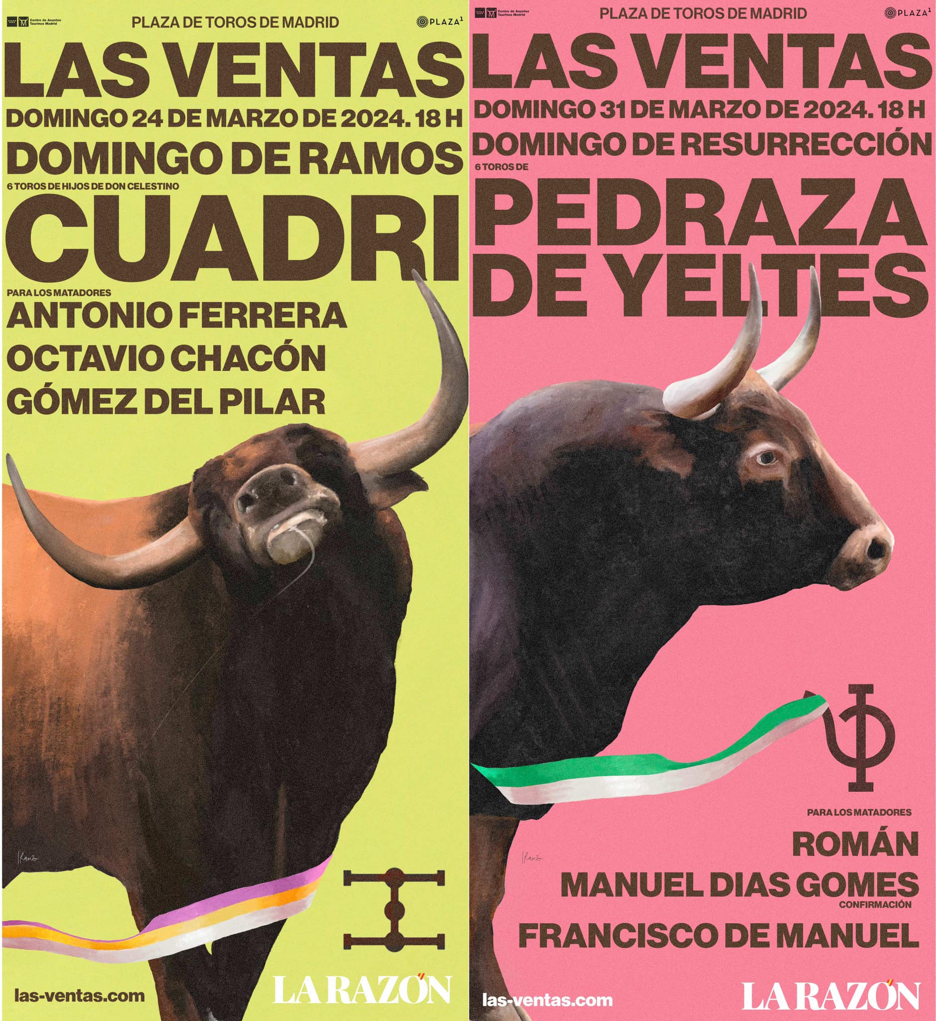 Próximos festejos en Las Ventas