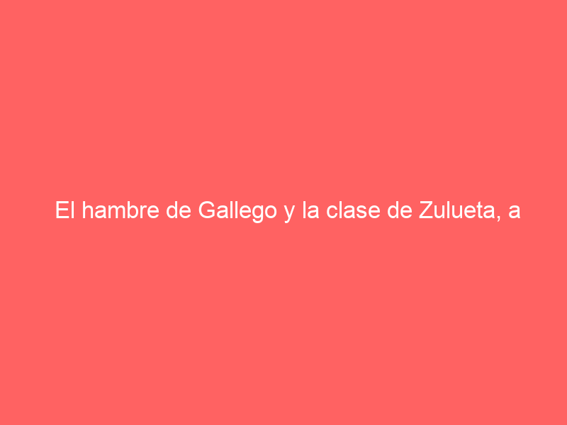 El hambre de Gallego y la clase de Zulueta, a hombros en la semifinal de Atarfe