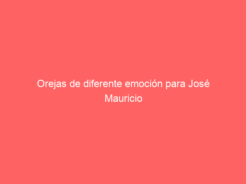 Orejas de diferente emoción para José Mauricio y Joselito Adame Luego del cuarto festejo mayor sanmarqueño en Aguascalientes