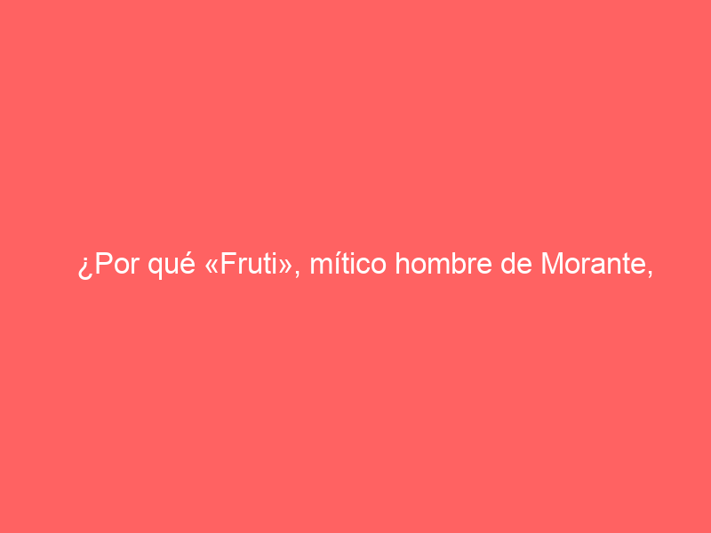 ¿Por qué «Fruti», mítico hombre de Morante, ha ido en la cuadrilla de Roca Rey este inicio de temporada?