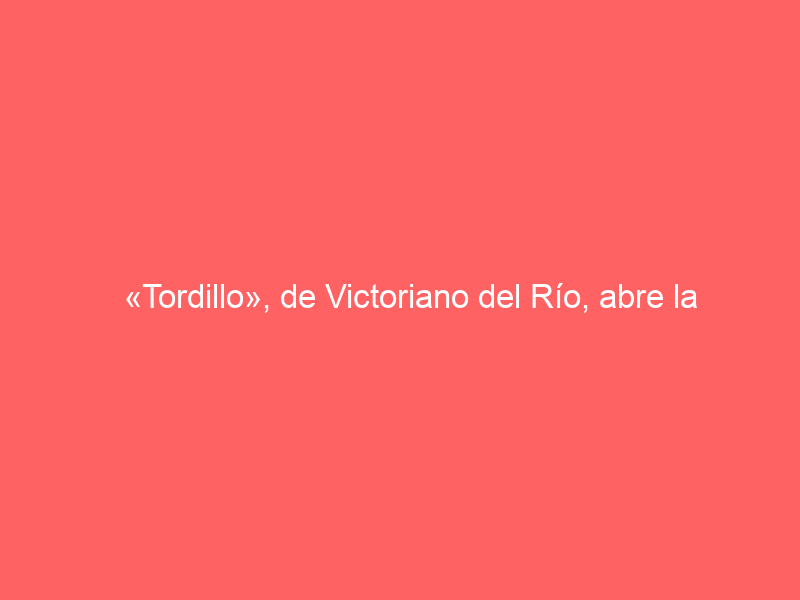 «Tordillo», de Victoriano del Río, abre la penúltima de la Feria de Abril