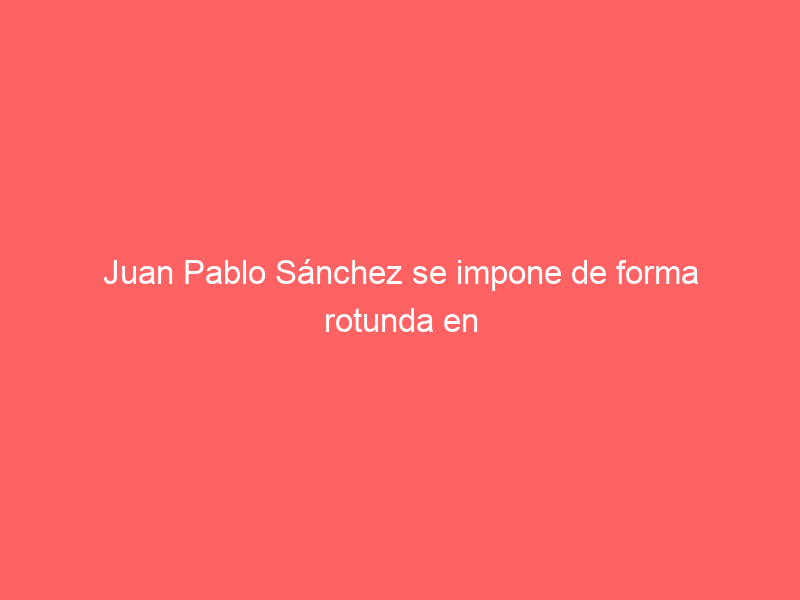 Juan Pablo Sánchez se impone de forma rotunda en el mano a mano con Roca Rey en Lerdo