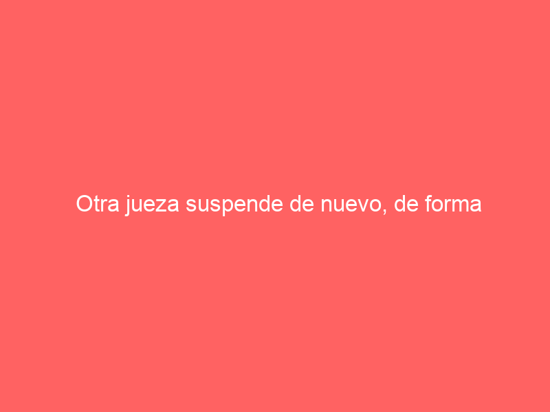 Otra jueza suspende de nuevo, de forma provisional, los toros en la Plaza México