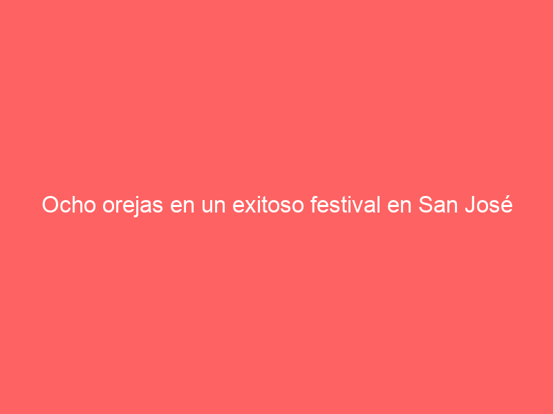 Ocho orejas en un exitoso festival en San José del Valle, en el que cae lesionado el novillero Darío Cañas
