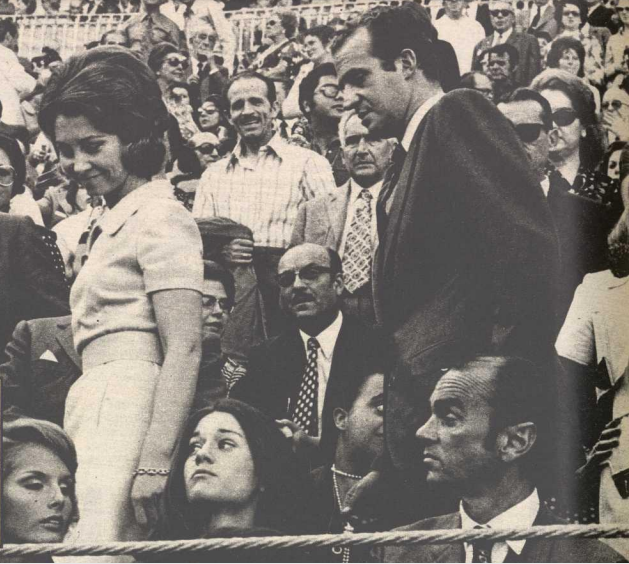 1973:Los Príncipes de España en la Feria de San Isidro