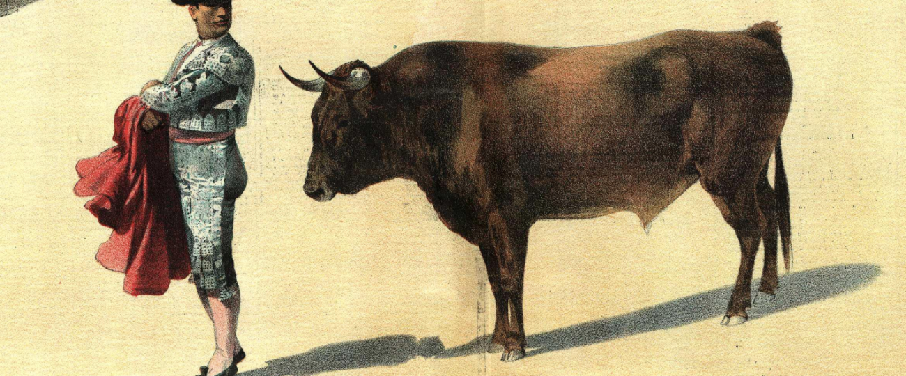 Tauromaquia añeja:»en la misma cara»