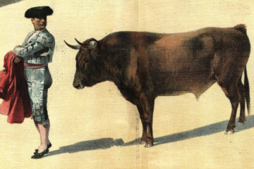 Tauromaquia añeja:»en la misma cara»