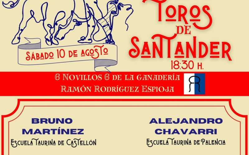 SANTANDER: clase práctica con alumnos de diferentes escuelas taurinas