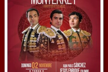 Jesús Enrique Colombo toreará en Monterrey