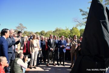 El reportaje de Muriel Feiner… Se descubrió la estatua del Gran Antoñete en Las Ventas