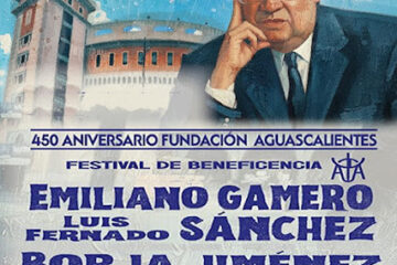 CARTEL FESTIVAL TAURINO EN AGUASCALIENTES