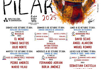 CARTEL FERIA TAURINA DEL PILAR – ZARAGOZA