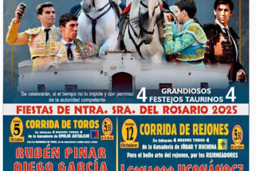 CARTEL FERIA TAURINA DE MEDINA DE POMAR
